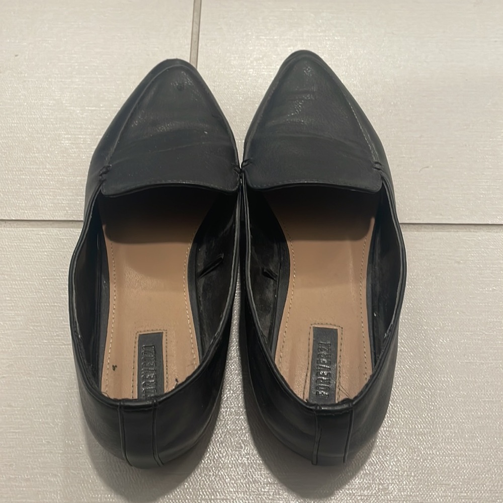 Forever 21 Black, Suede Pointed Toe Flats Size 9